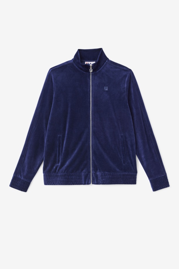 Devera βελουτέ μπουφάν Navy Fila