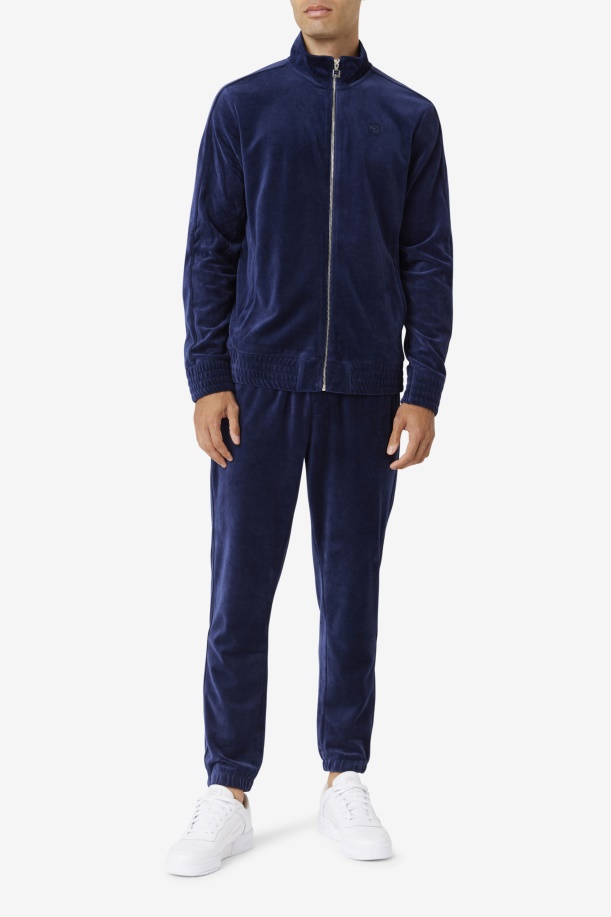 Devera βελουτέ μπουφάν Navy Fila