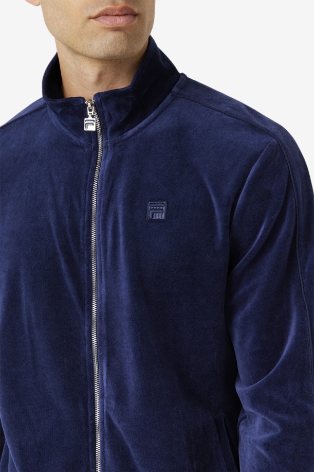 Devera βελουτέ μπουφάν Navy Fila