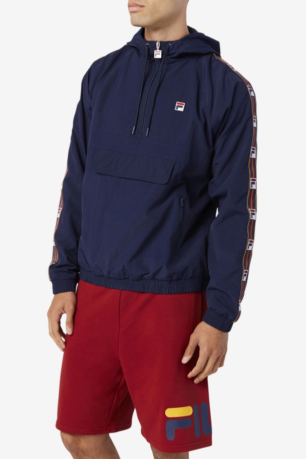 Fila Peacoat Cameron 1/2 φερμουάρ τζάκετ Wind