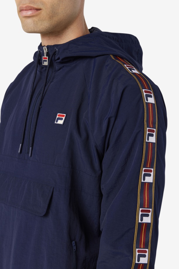 Fila Peacoat Cameron 1/2 φερμουάρ τζάκετ Wind