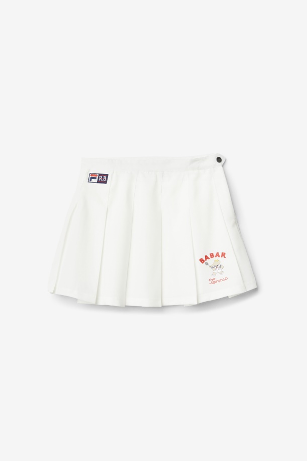 Fila X Rb Babar Lovell φούστα λευκή Fila