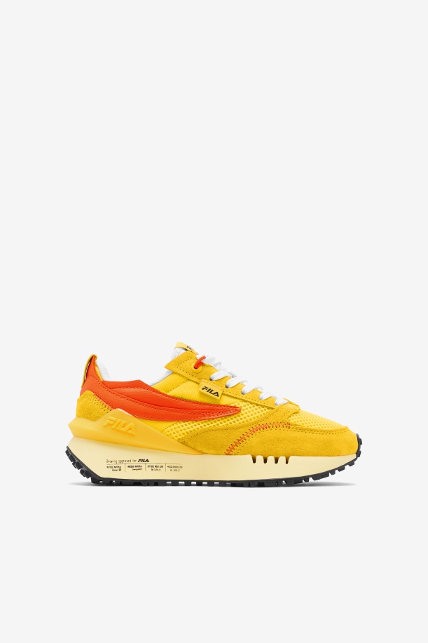 Fila Small Kids' Renno N-generation Lemon/κόκκινο πορτοκαλί/κίτρινο