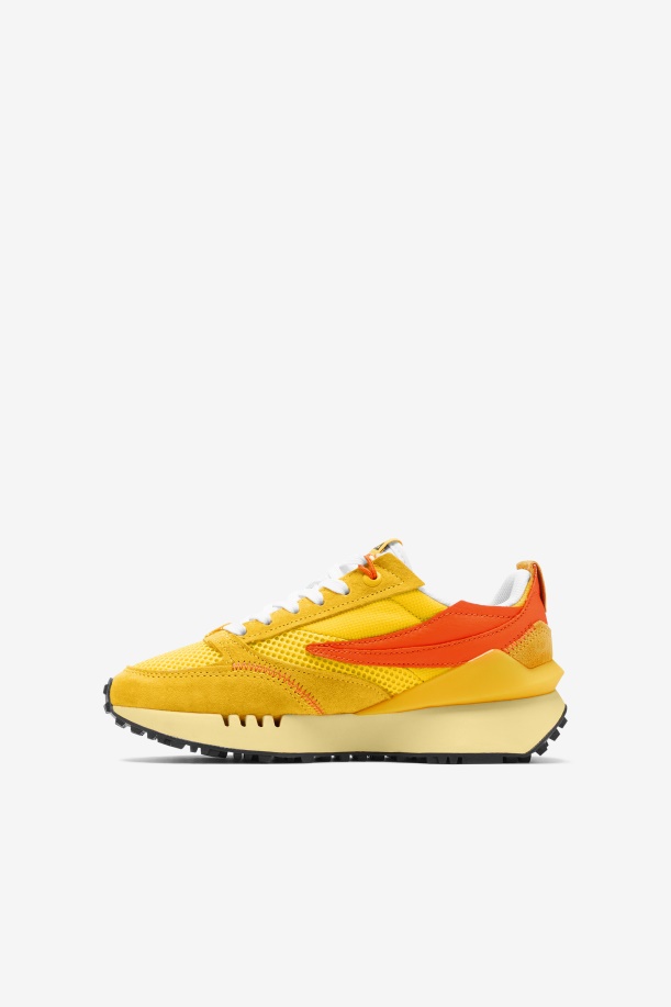 Fila Small Kids\' Renno N-generation Lemon/κόκκινο πορτοκαλί/κίτρινο