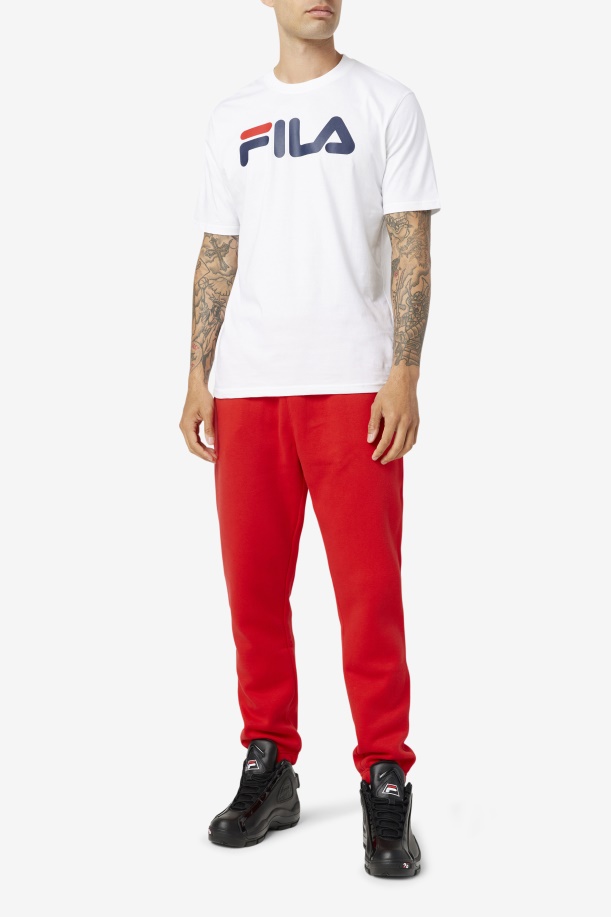 ανδρικό μπλουζάκι αετού Fila White