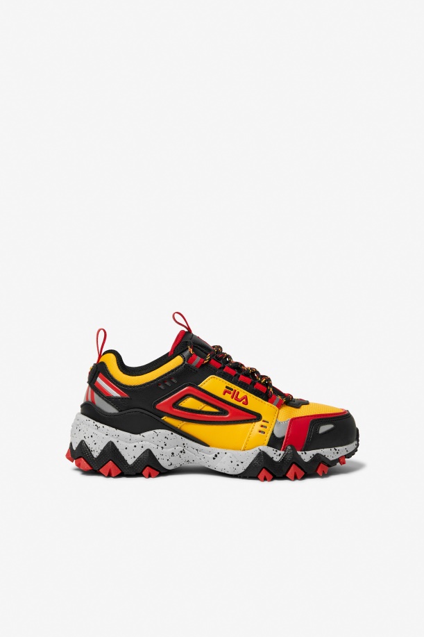 Fila Big Kids' Oakmont Tr χρυσό/μαύρο/κόκκινο