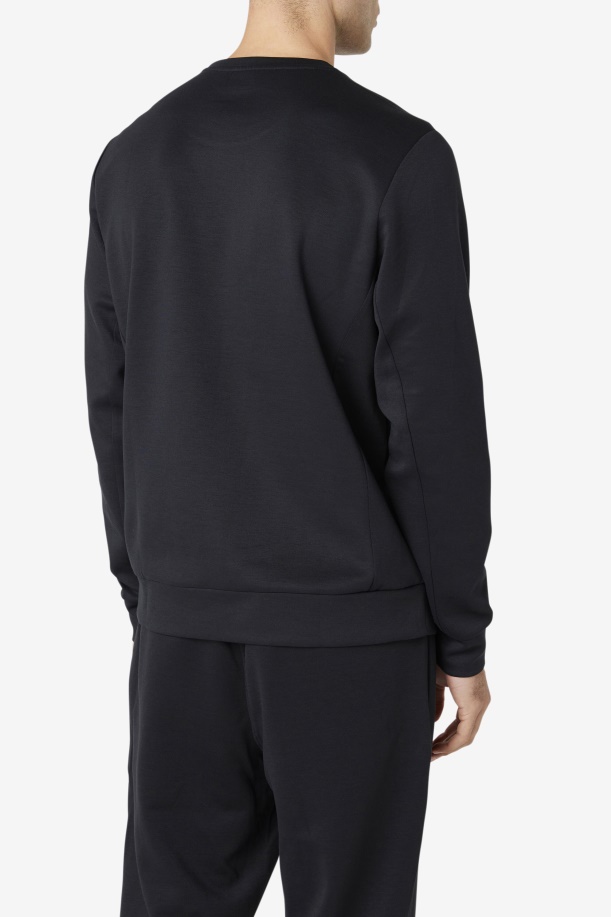 μαύρο/εννέα σιδερένιο Emry Crew Fila