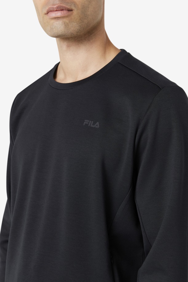 μαύρο/εννέα σιδερένιο Emry Crew Fila