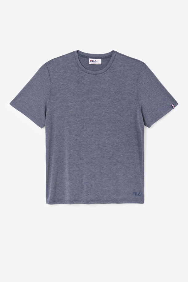 Commuter Tee India Ink Heather Fila