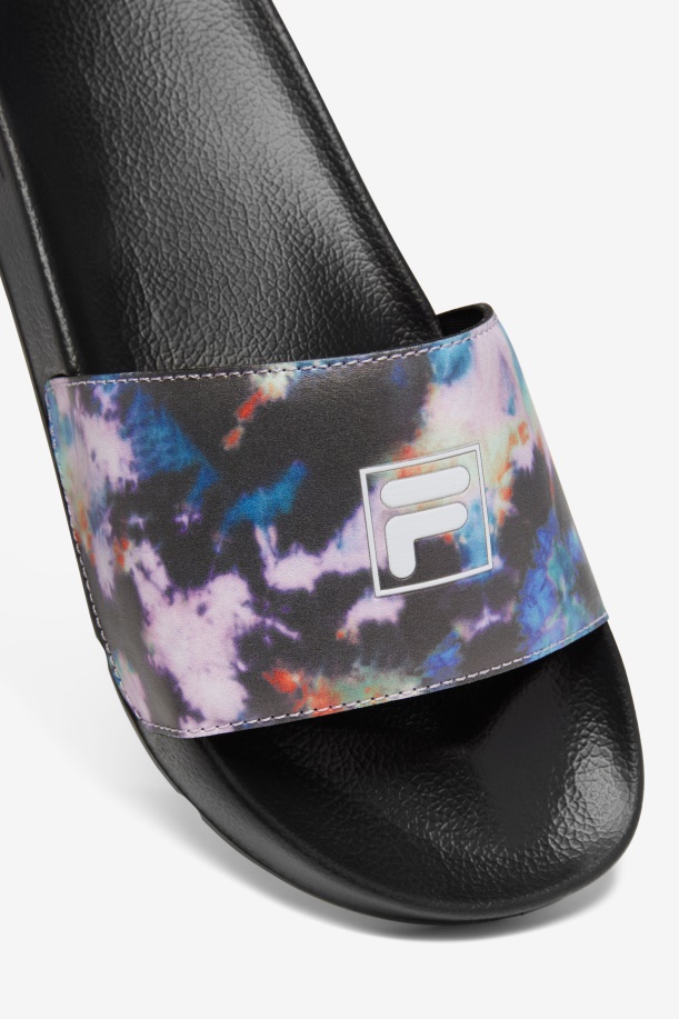 Multi/μαύρο/λευκό Fila γυναικεία Drifter βαφή γραβάτας