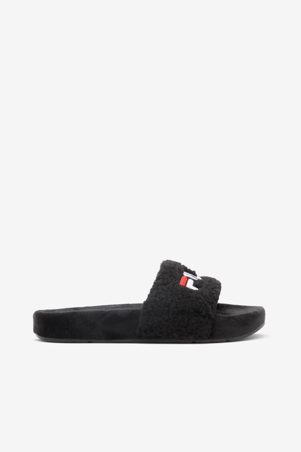 Fila γυναικείο Fuzzy Drifter μαύρο/κόκκινο/άσπρο