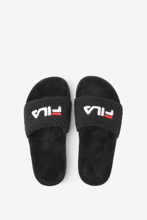 Fila γυναικείο Fuzzy Drifter μαύρο/κόκκινο/άσπρο