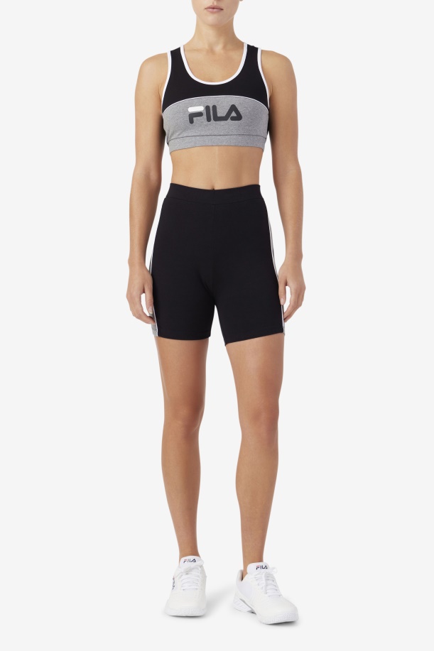 ποδήλατο Davina Short Fila μαύρο/ρεκί/λευκό