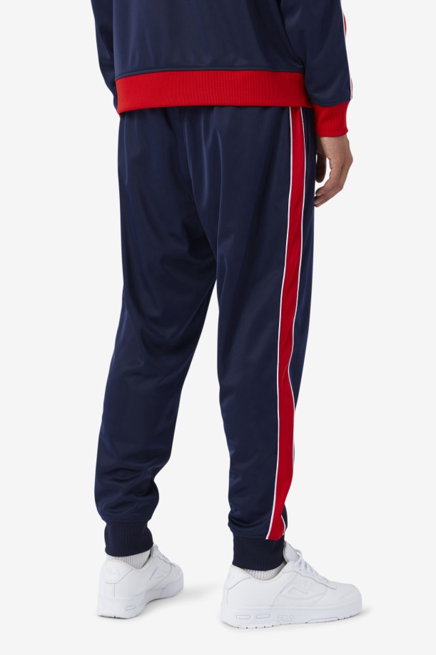 Fila 2pac παντελόνι πίστας ναυτικό/κόκκινο/λευκό
