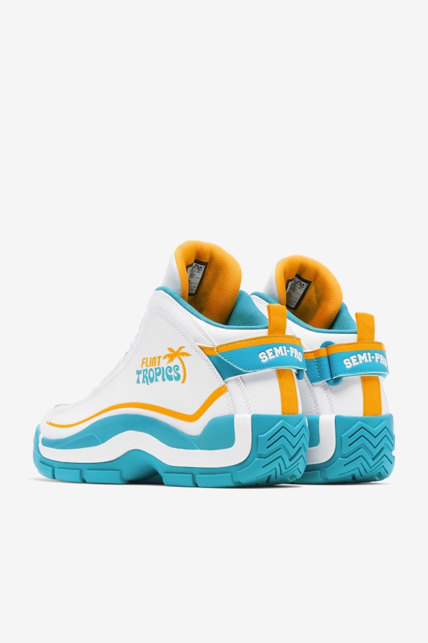 White/teal/zinnia Fila ανδρική επιχορήγηση λόφος 2 X Semi-pro