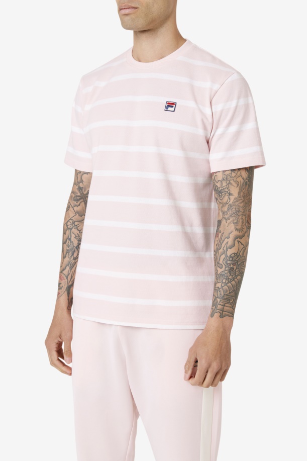 ροζ/λευκό Fila Deny Crew