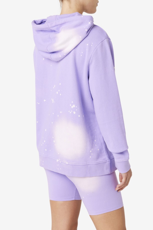 Viola Tie Dye Fila Aerolynn Tie Dye Hoodie