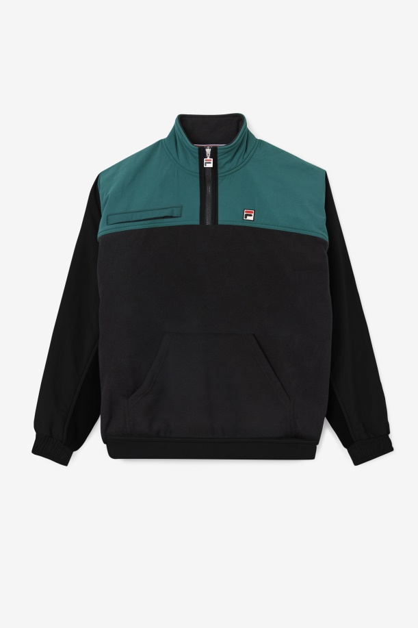 Fila Black/june Bug/χρυσή λάμψη Francisco Fleece Jacket