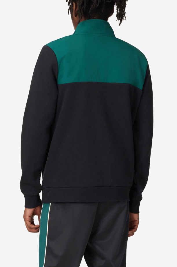 Fila Black/june Bug/χρυσή λάμψη Francisco Fleece Jacket