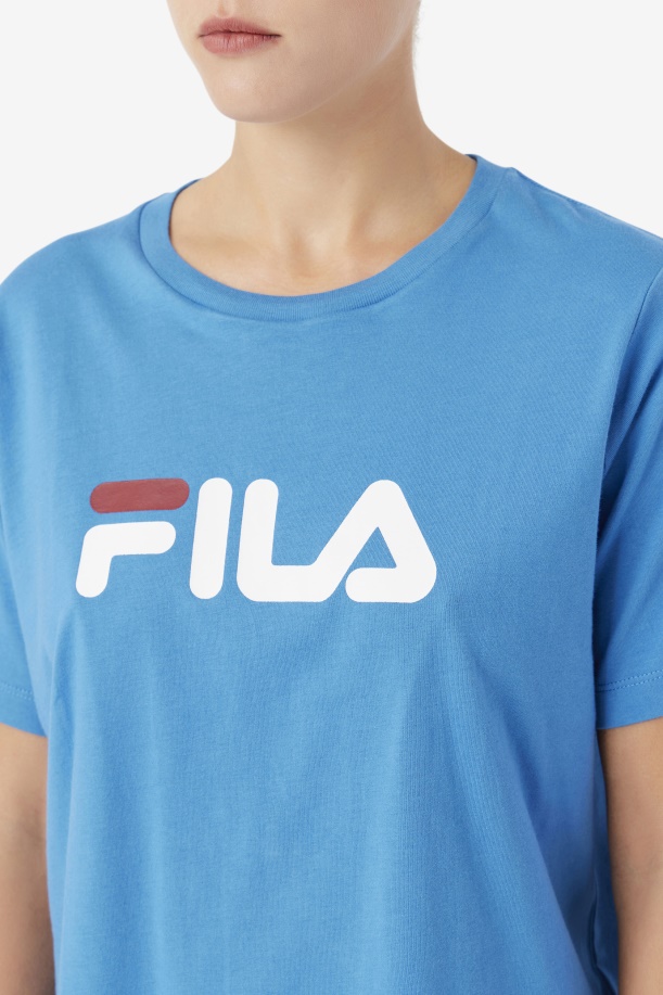 Fila Thea Tee Vallarta μπλε/λευκό/ραβέντι