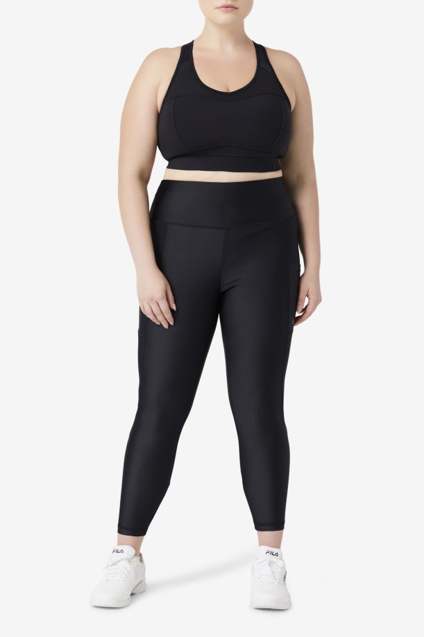 αθλητικό σουτιέν Fila Uplift Racerback μαύρο