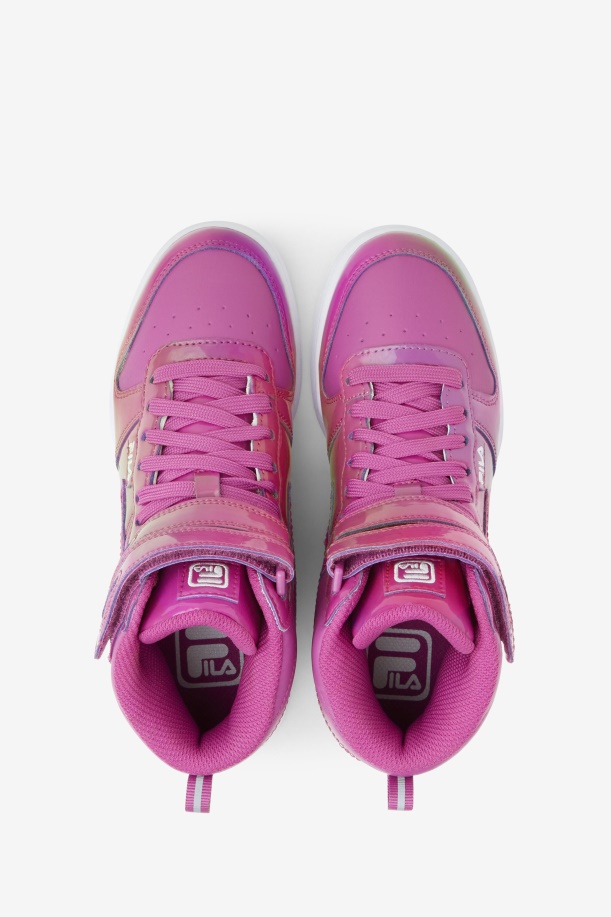 ιριδίζον/μωβ/λευκό Fila Big Kids\' F-14 ιριδίζον