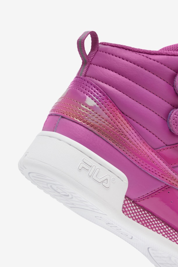 ιριδίζον/μωβ/λευκό Fila Big Kids\' F-14 ιριδίζον