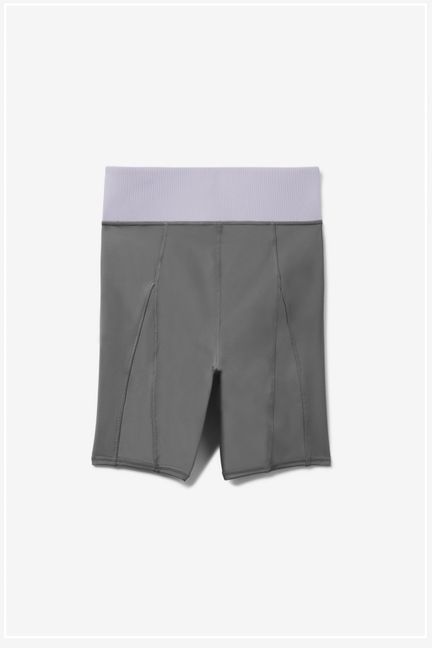 Forza 8\" Texture Bike Short Fila Gargoyle/Lavender Blue