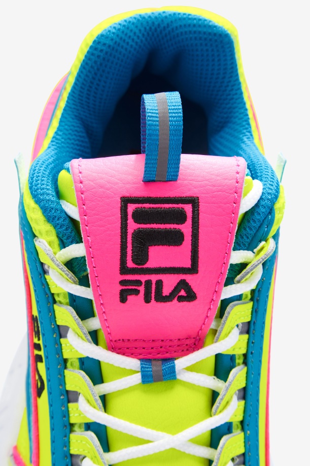 Fila Big Kids\' Disruptor 2 Exp κίτρινο/ατομικό μπλε/ροζ