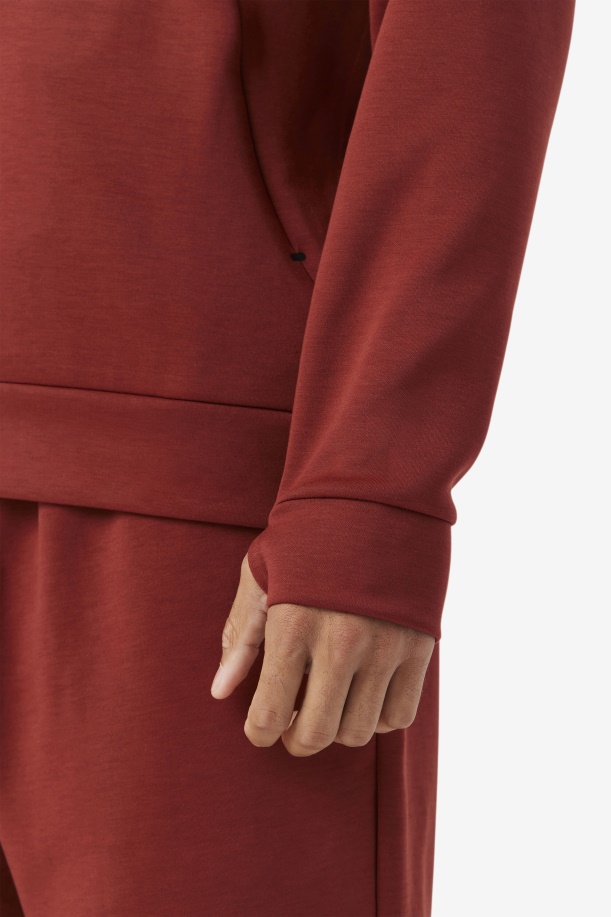 Fila Aadheen Hoodie Russet καφέ/μαύρο