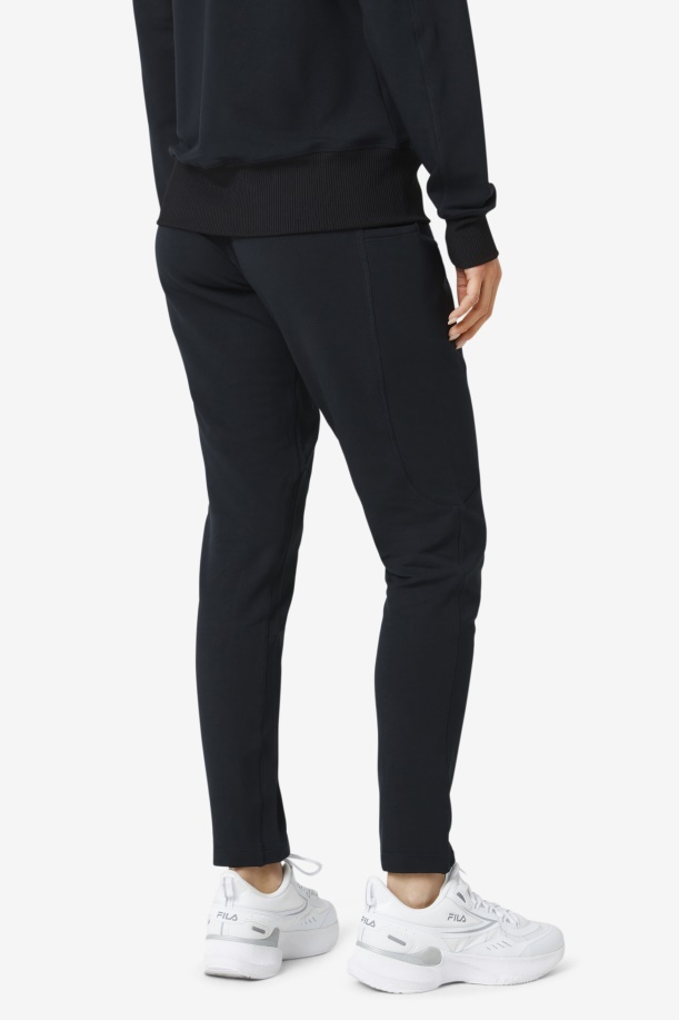 μαύρο παντελόνι Fila Fi-lux Slim Leg