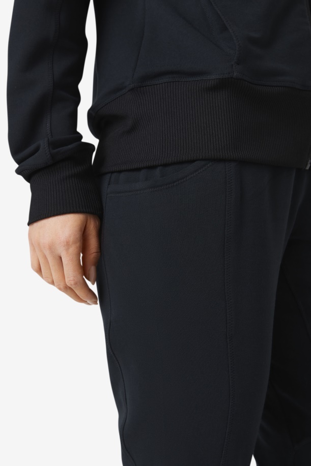 μαύρο παντελόνι Fila Fi-lux Slim Leg