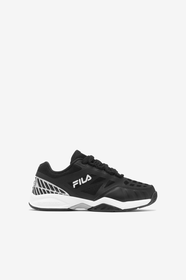 παιδική Axilus Jr Fila μαύρο/λευκό/μεταλλικό ασημί