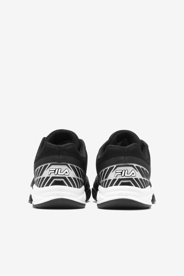 παιδική Axilus Jr Fila μαύρο/λευκό/μεταλλικό ασημί