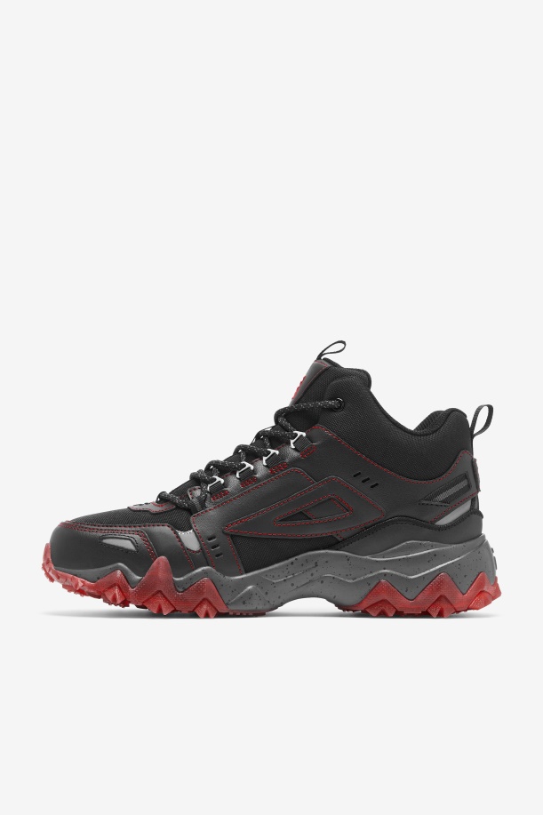ανδρικό Oakmont Tr Mid μαύρο/κόκκινο Fila