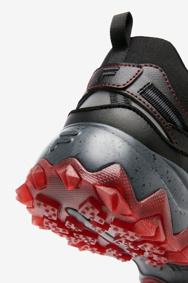 ανδρικό Oakmont Tr Mid μαύρο/κόκκινο Fila