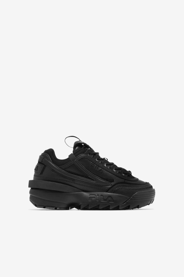 Fila Black Big Kids' Disruptor 2 Exp
