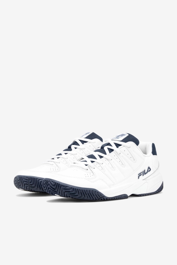 ανδρικό διπλό Bounce Fila λευκό/ναυτικό