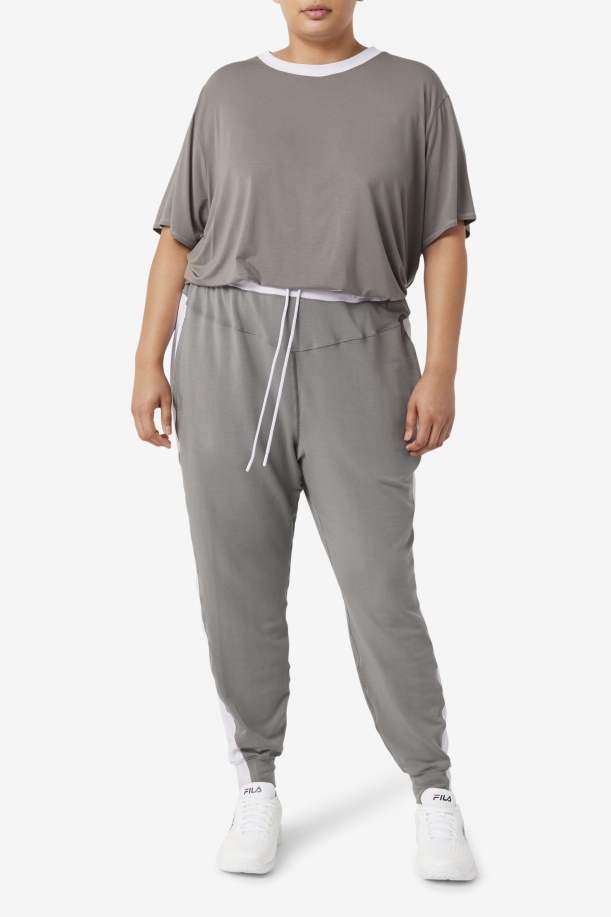 Fi-lux Texture Jogger Fila Gargoyle/λεβάντα μπλε
