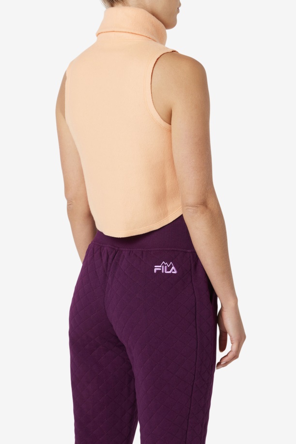 Eliana Cropped Neck πιο ζεστό πορτοκαλί/καγιέν