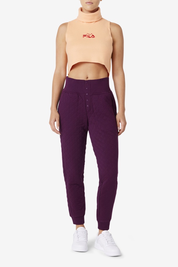 Eliana Cropped Neck πιο ζεστό πορτοκαλί/καγιέν