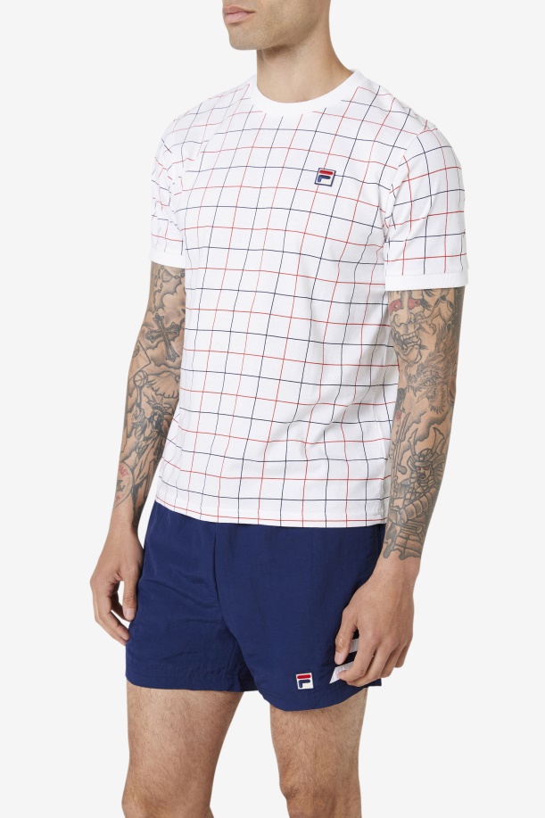 Fila White/red/navy Casbian πλήρωμα