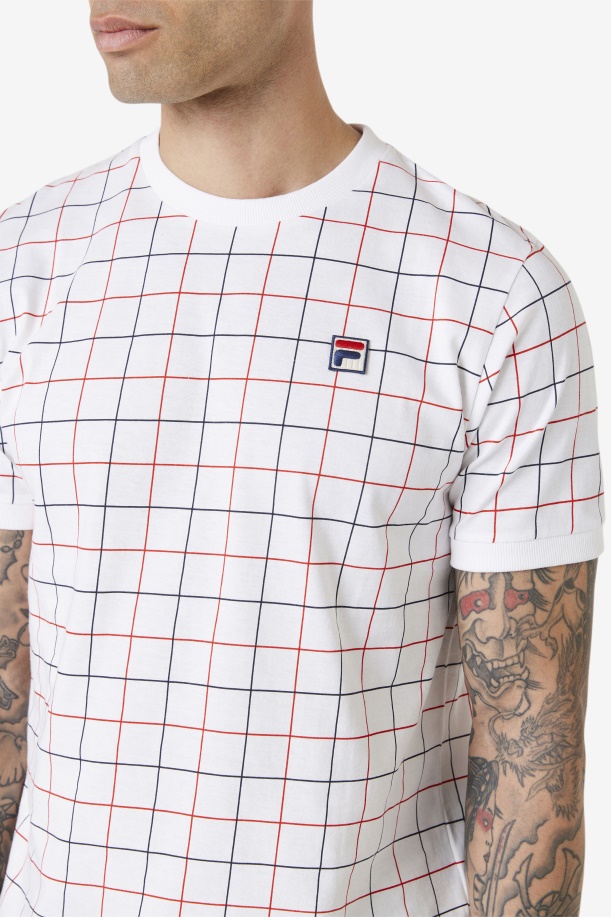 Fila White/red/navy Casbian πλήρωμα