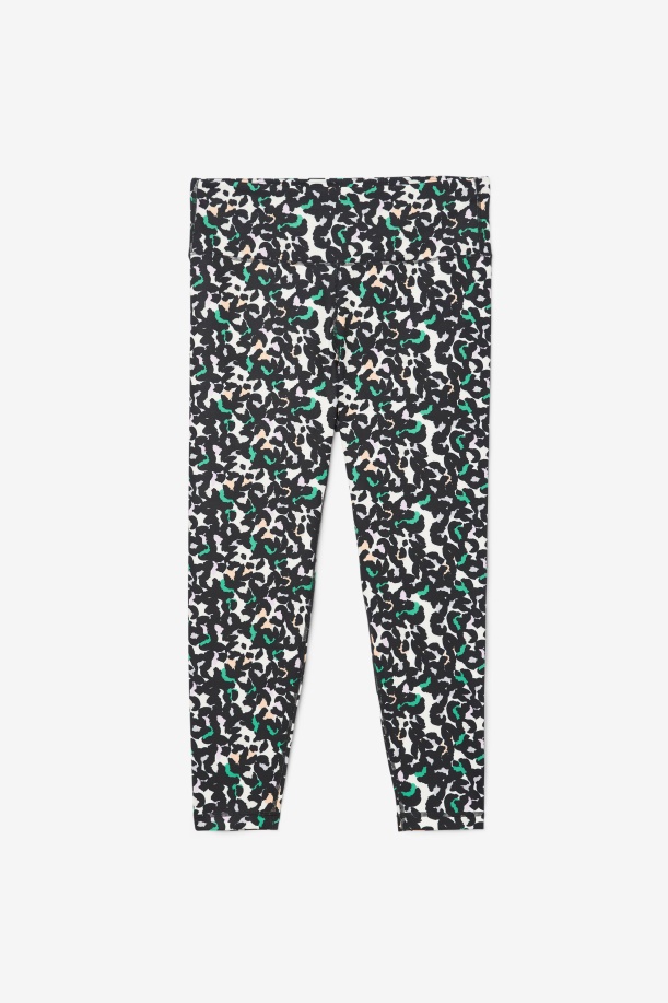 Forza Sleek 7/8 κολάν Fila μαύρο Animal Print
