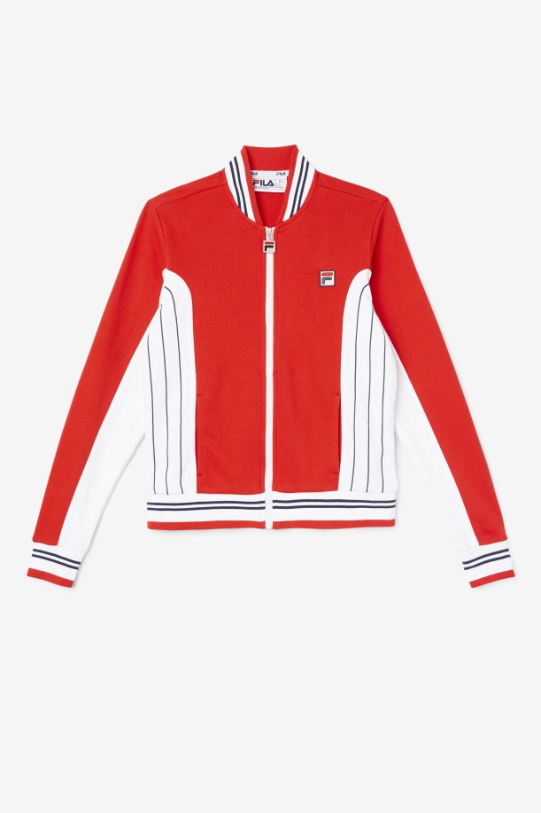 Fila κόκκινο/λευκό/navy σακάκι εβδομήντα Ii