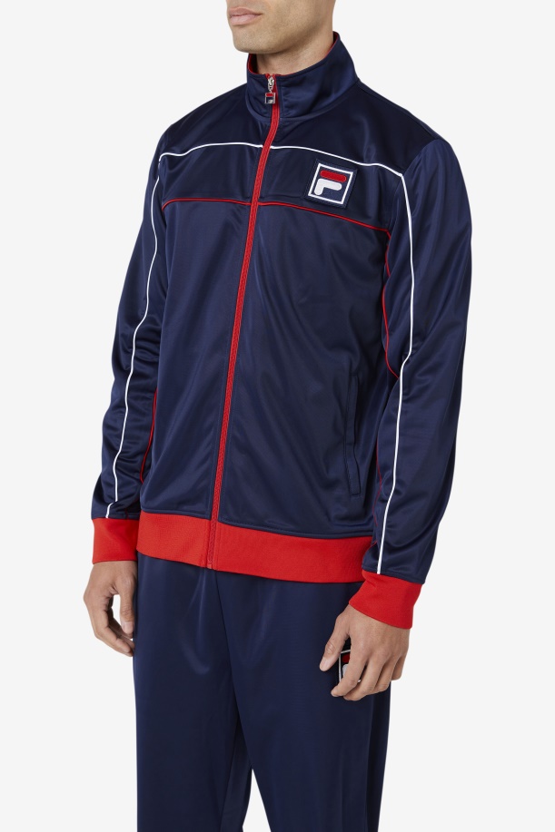 μπουφάν Fila Navy/κόκκινο/λευκό Wayan σακάκι