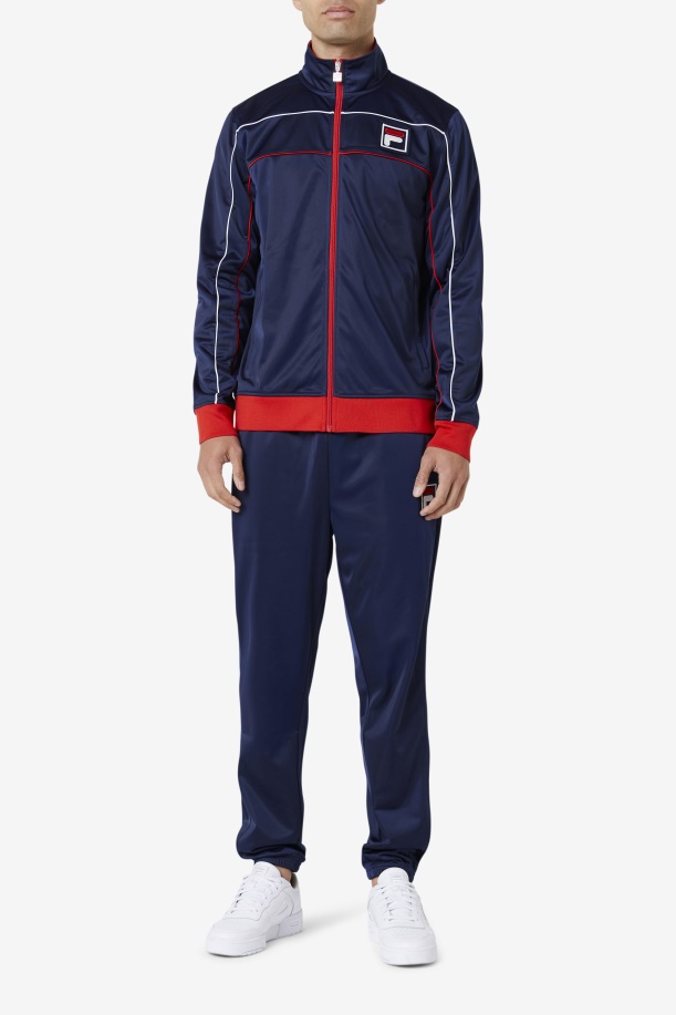 μπουφάν Fila Navy/κόκκινο/λευκό Wayan σακάκι