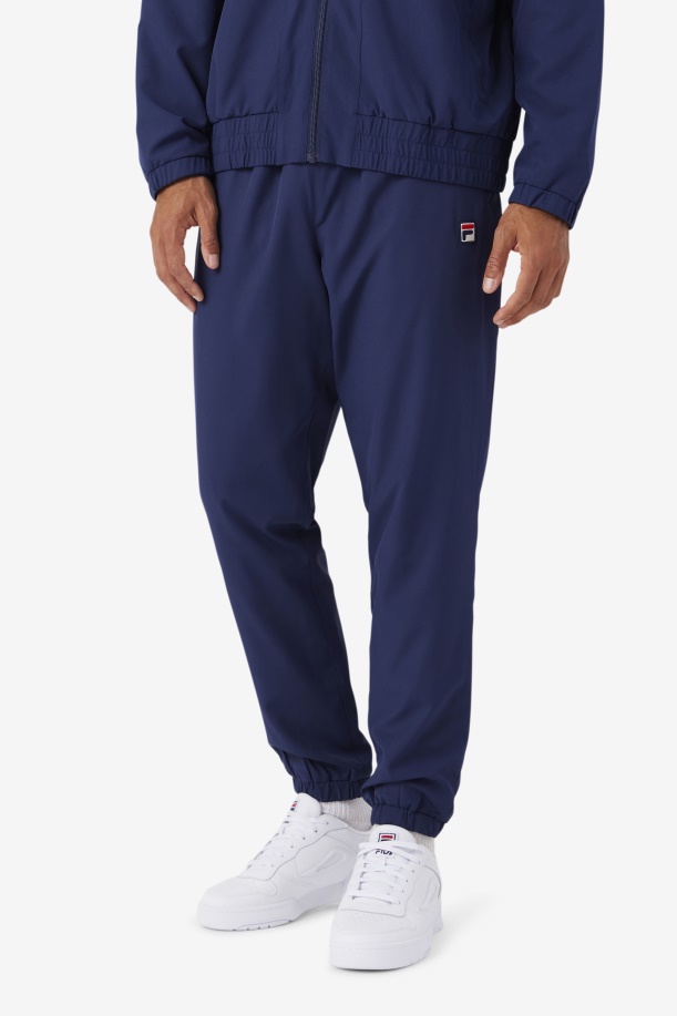 Fila Navy/λευκό/κόκκινο παντελόνι πίστας Amar