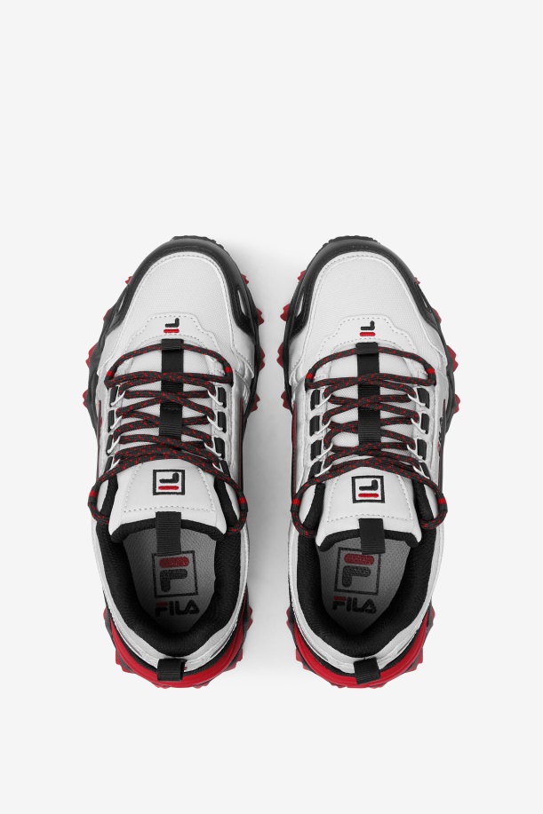Fila Big Kids\' Oakmont Tr μεταλλικό ασημί/μαύρο/κόκκινο
