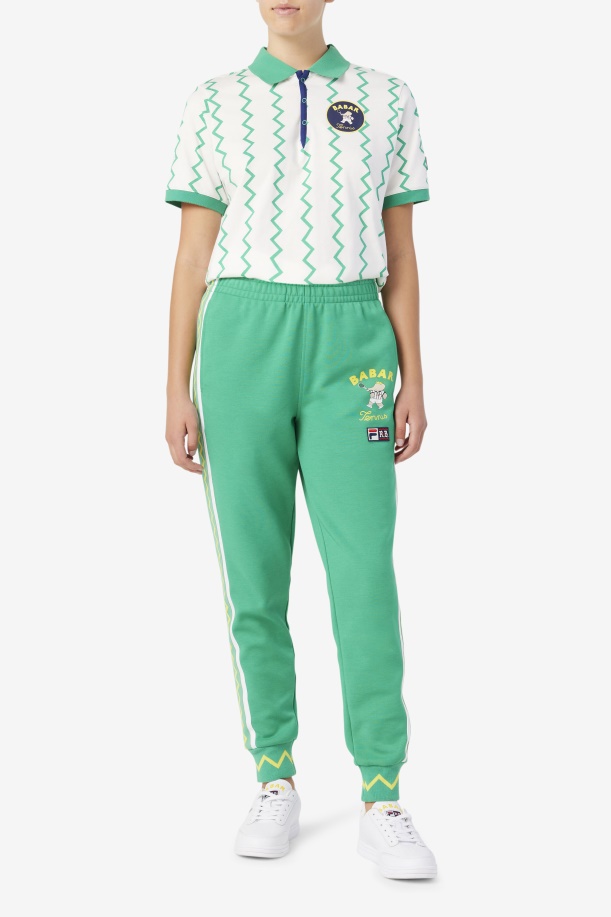 Fila Deep Mint/white Fila X Rb Babar Evertt Jogger